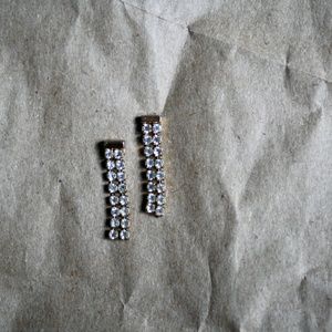 VINTAGE GATSBY INSPIRED DANGLE EARRINGS